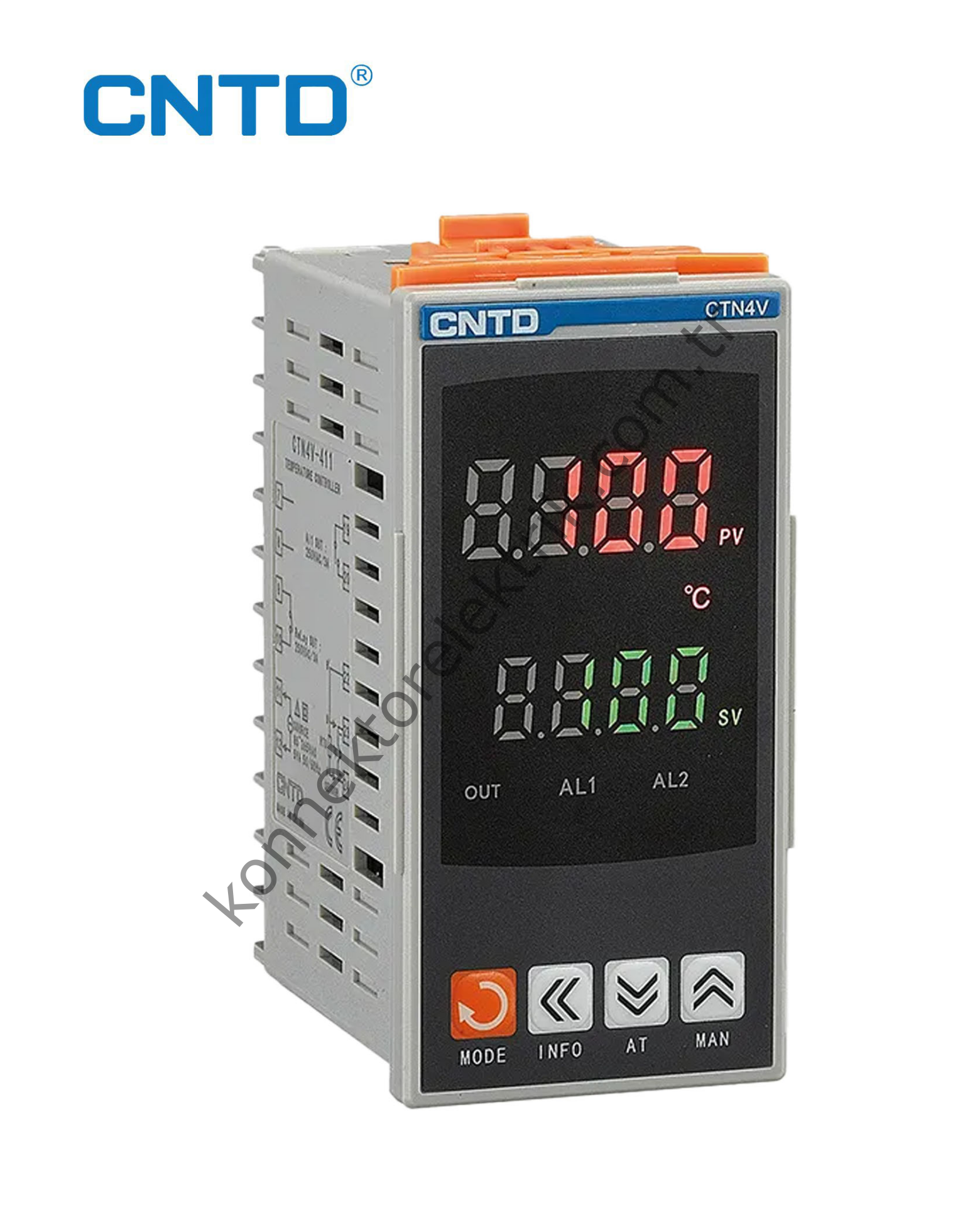 CNTD CTN4V-462 Isı Kontrol Cihazları K, E, J, L, T, R, S, PT100, Cu50 (full function)