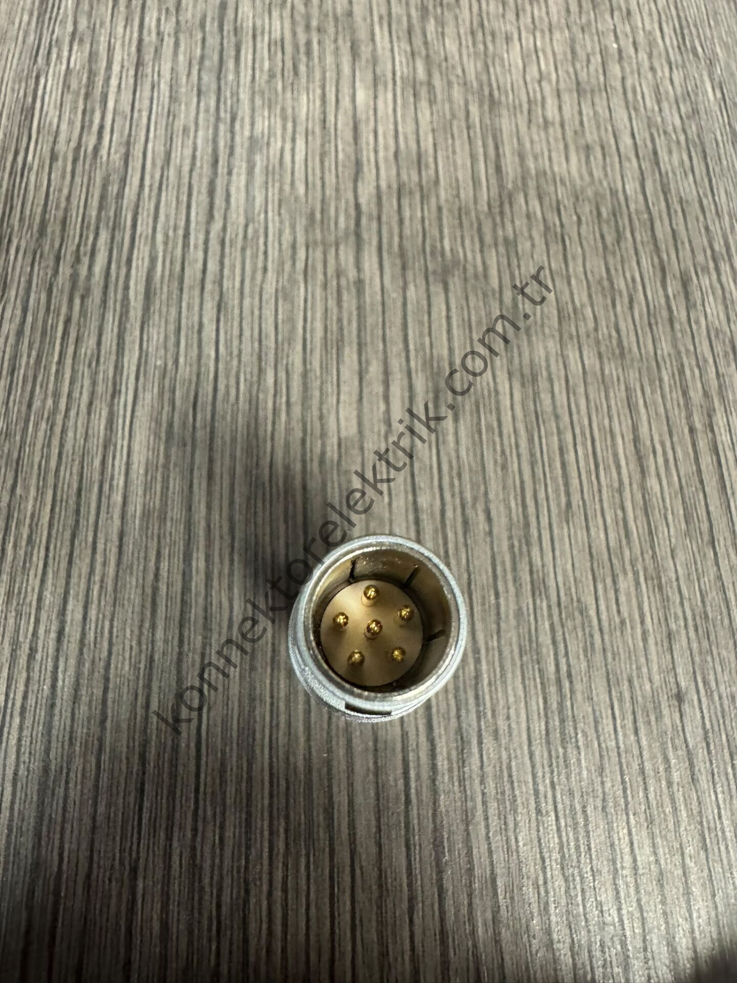 WEIPU TGG.2B.306.CLAD62 6 Pin IP50 Metal Kasa Kablo Tipi Erkek Medikal Konnektör