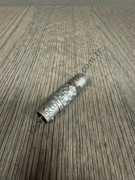 WEIPU TGG.2B.306.CLAD62 6 Pin IP50 Metal Kasa Kablo Tipi Erkek Medikal Konnektör