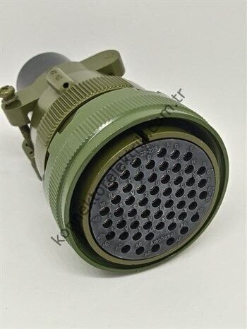 KUKDONG MS3106F 32-22S 54 Pin Metal Kasa Kablo Tipi Dişi Askeri Konnektör