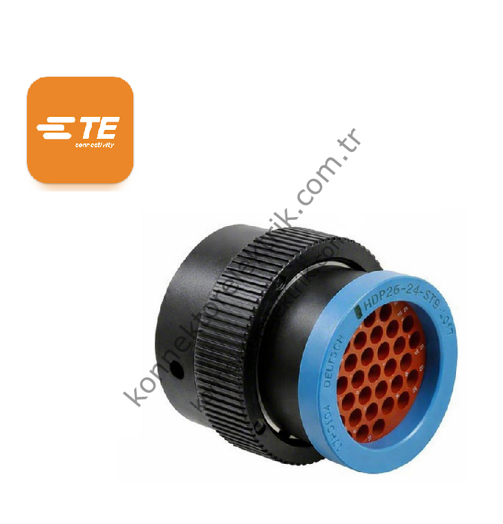 HDP26-24-31PE-L017 31 PİNLİ KABLO TİPİ ERKEK KONNEKTÖR