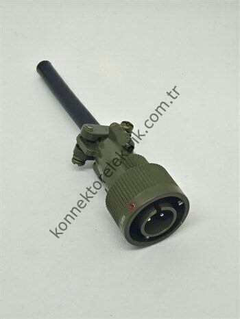 KUKDONG KDB06E 12S-3P 2 Pin Metal Kasa Bayonet Kablo Tipi Erkek Askeri Konnektör