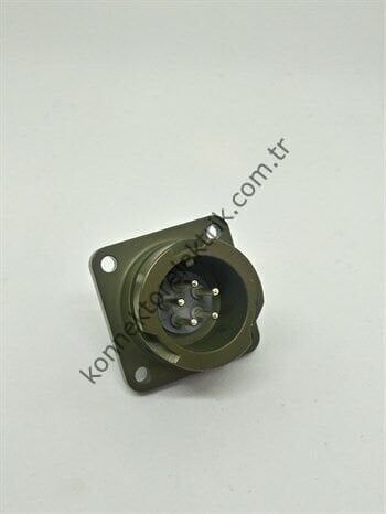 KDB02E 14S-5P Bayonet Panel Tipi Askeri Konnektör