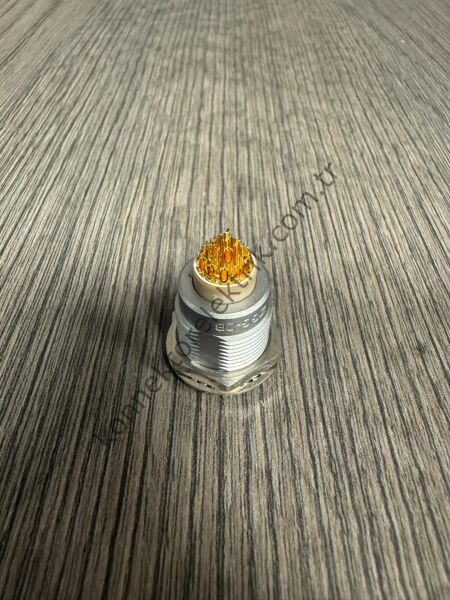 WEIPU ZGG.2B.319.CLA 19 Pin IP50 Metal Kasa Panel Tipi Erkek Medikal Konnektör