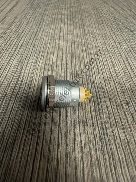 WEIPU ZGG.2B.319.CLA 19 Pin IP50 Metal Kasa Panel Tipi Erkek Medikal Konnektör