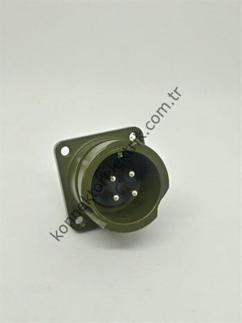 KDB02E 18-10P Bayonet Panel Tipi Askeri Konnektör