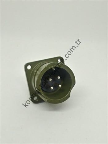 KDB02E 18-10P Bayonet Panel Tipi Askeri Konnektör