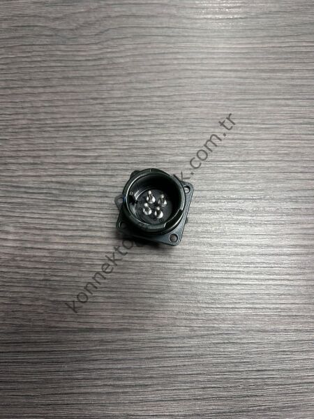 HZ CONNECTORS KDB02E 18-10P 4 Pin Metal Kasa Bayonet Panel Tipi Erkek Askeri Konnektör