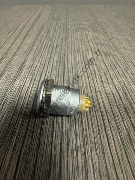 WEIPU ZGG.2B.312.CLA 12 Pin IP50 Metal Kasa Panel Tipi Erkek Medikal Konnektör