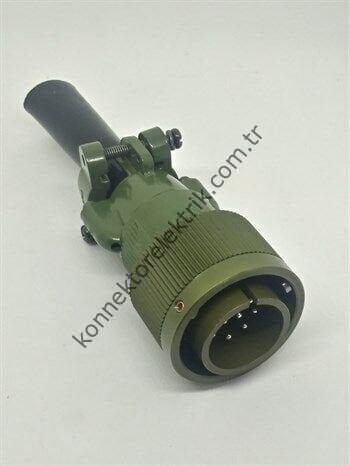 KDB06E 18-19P Bayonet Kablo Tipi Askeri Konnektör