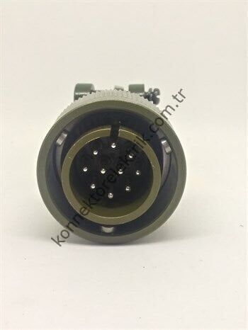KDB06E 18-19P Bayonet Kablo Tipi Askeri Konnektör