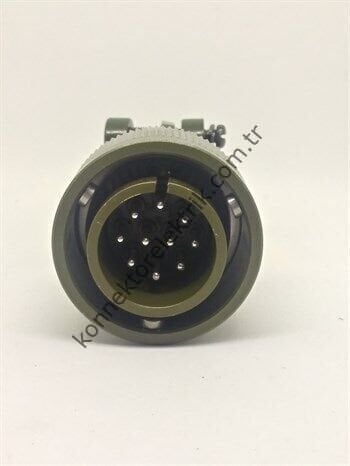 KUKDONG KDB06E 18-19P 10 Pin Metal Kasa Bayonet Kablo Tipi Askeri Konnektör