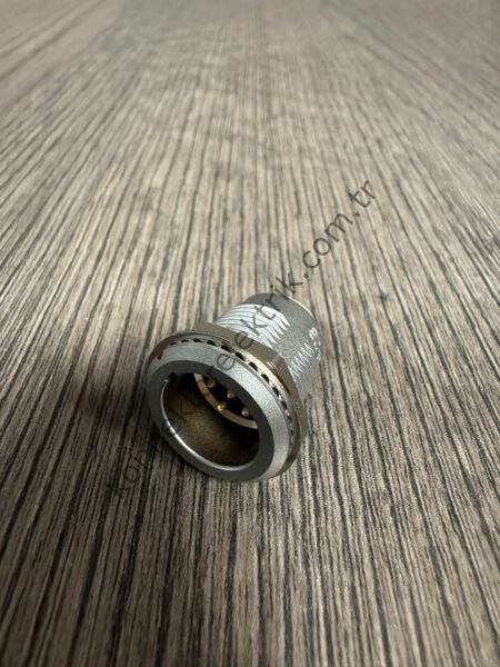 WEIPU ZGG.2B.306.CLA 6 Pin IP50 Metal Kasa Panel Tipi Erkek Medikal Konnektör