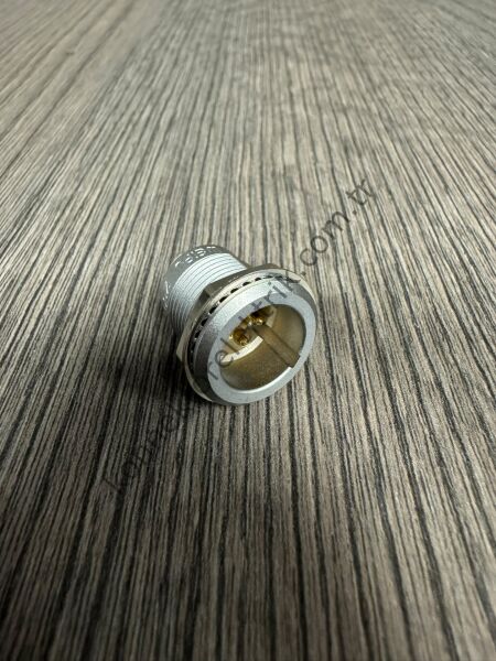 WEIPU ZGG.2B.304.CLA 4 Pin IP50 Metal Kasa Panel Tipi Erkek Medikal Konnektör
