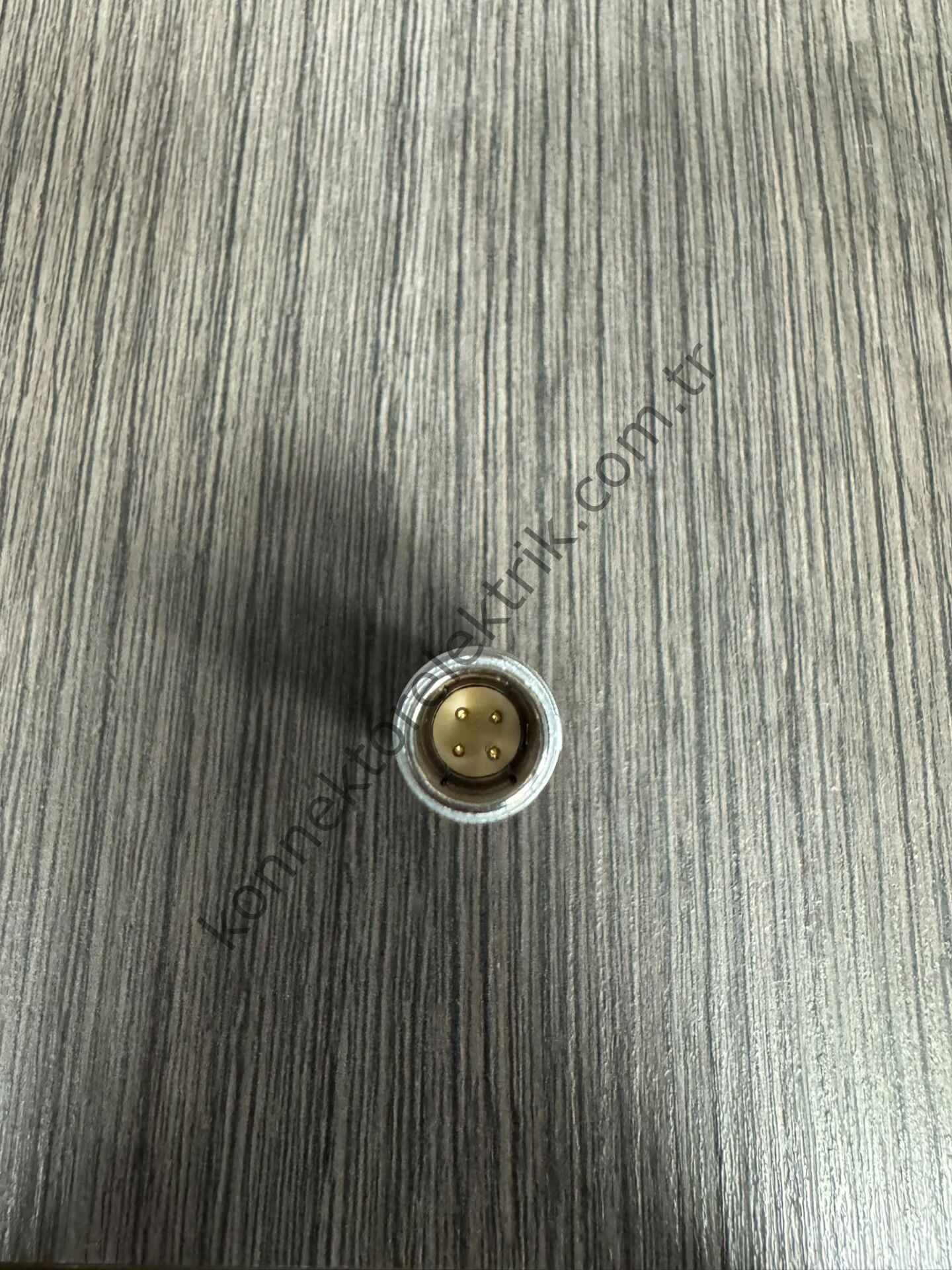 WEIPU TGG.1B.304.CLAD62 4 Pin IP50 Metal Kasa Kablo Tipi Erkek Medikal Konnektör