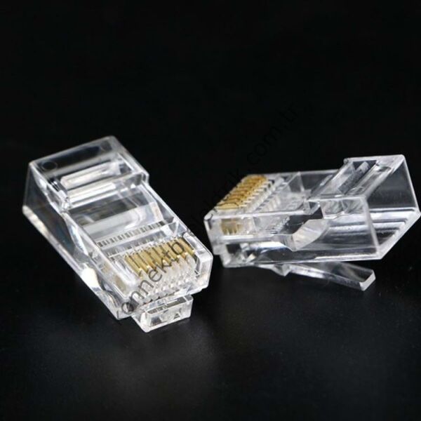 EXPOTECH RJ45PLUG RJ45 İnternet Plug Network Konnektörü (100 adet)