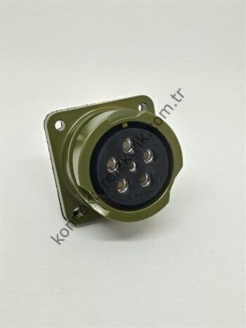 KDB02E 20-17S Bayonet Panel Tipi Askeri Konnektör