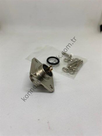 HZ CONNECTORS DK182 2 Pin Metal Kasa Panel Tipi Erkek Konnektör