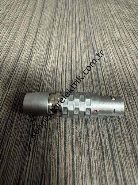 WEIPU TGG.1B.306.CLAD62 6 Pin IP50 Metal Kasa Kablo Tipi Erkek Medikal Konnektör