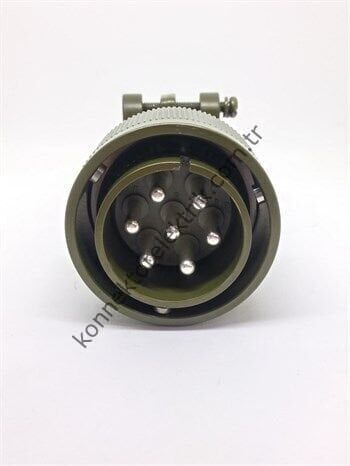KDB06E 24-10P Bayonet Kablo Tipi Askeri Konnektör