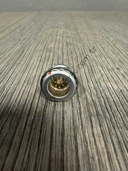WEIPU ZGG.1B.306.CLA 6 Pin IP50 Metal Kasa Panel Tipi Erkek Medikal Konnektör