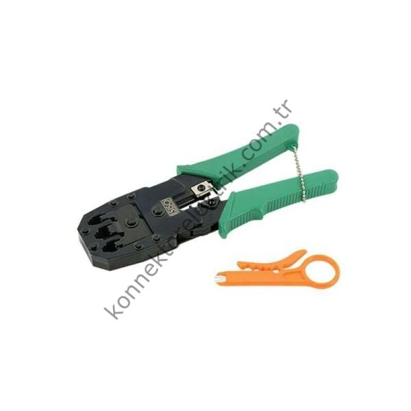 EXPOTECH EX-HT315 8P-8C / 4P-4C RJ45 ve RJ11 Network Plug Sıkma Pensesi