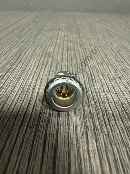 WEIPU ZGG.1B.304.CLA 4 Pin IP50 Metal Kasa Panel Tipi Erkek Medikal Konnektör