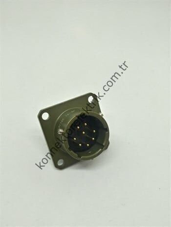 KUKDONG MS3112E 12-8P 8 Pin Metal Kasa Shell Panel Tipi Askeri Konnektör