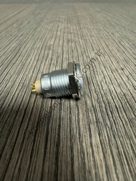 WEIPU ZGG.1B.303.CLA 3 Pin IP50 Metal Kasa Panel Tipi Erkek Medikal Konnektör