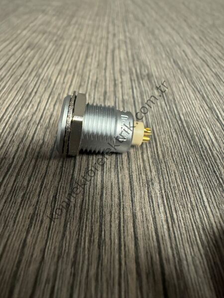 WEIPU ZGG.1B.302.CLA 2 Pin IP50 Metal Kasa Panel Tipi Erkek Medikal Konnektör