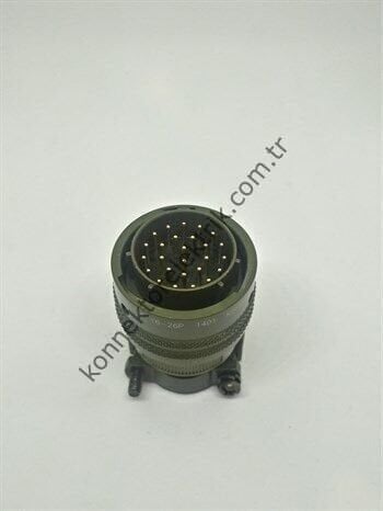 KUKDONG MS3116F 16-26P 26 Pin Metal Kasa Shell Kablo Tipi Askeri Konnektör