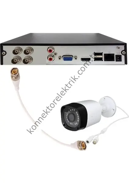 EXPOTECH ASS4103K CCTV Kamera İçin Kablolu BNC Konnektör (50’li Paket)