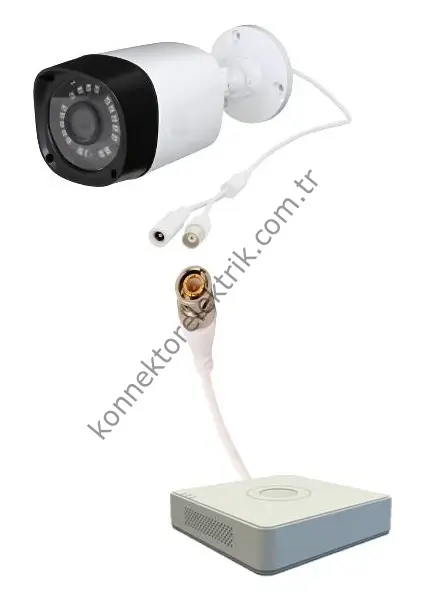 EXPOTECH ASS4103K CCTV Kamera İçin Kablolu BNC Konnektör (50’li Paket)