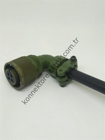 HZ CONNECTORS KDB08E 14S-2S Bayonet Kablo Tipi Askeri Konnektör