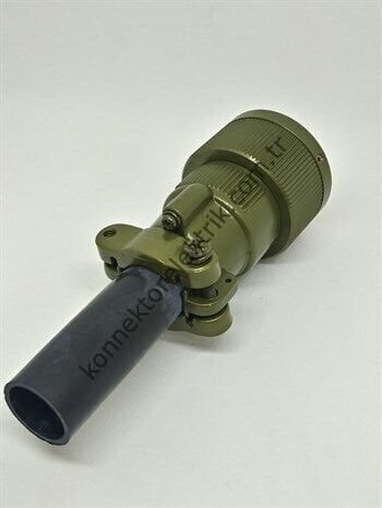 KUKDONG KDB06E 20-17P 6 Pin Metal Kasa Bayonet Kablo Tipi Erkek Askeri Konnektör