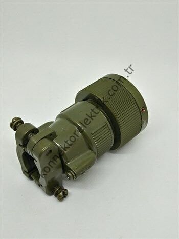 KUKDONG KDB06E 20A-48S 19 Pin Metal Kasa Bayonet Kablo Tipi Dişi Askeri Konnektör