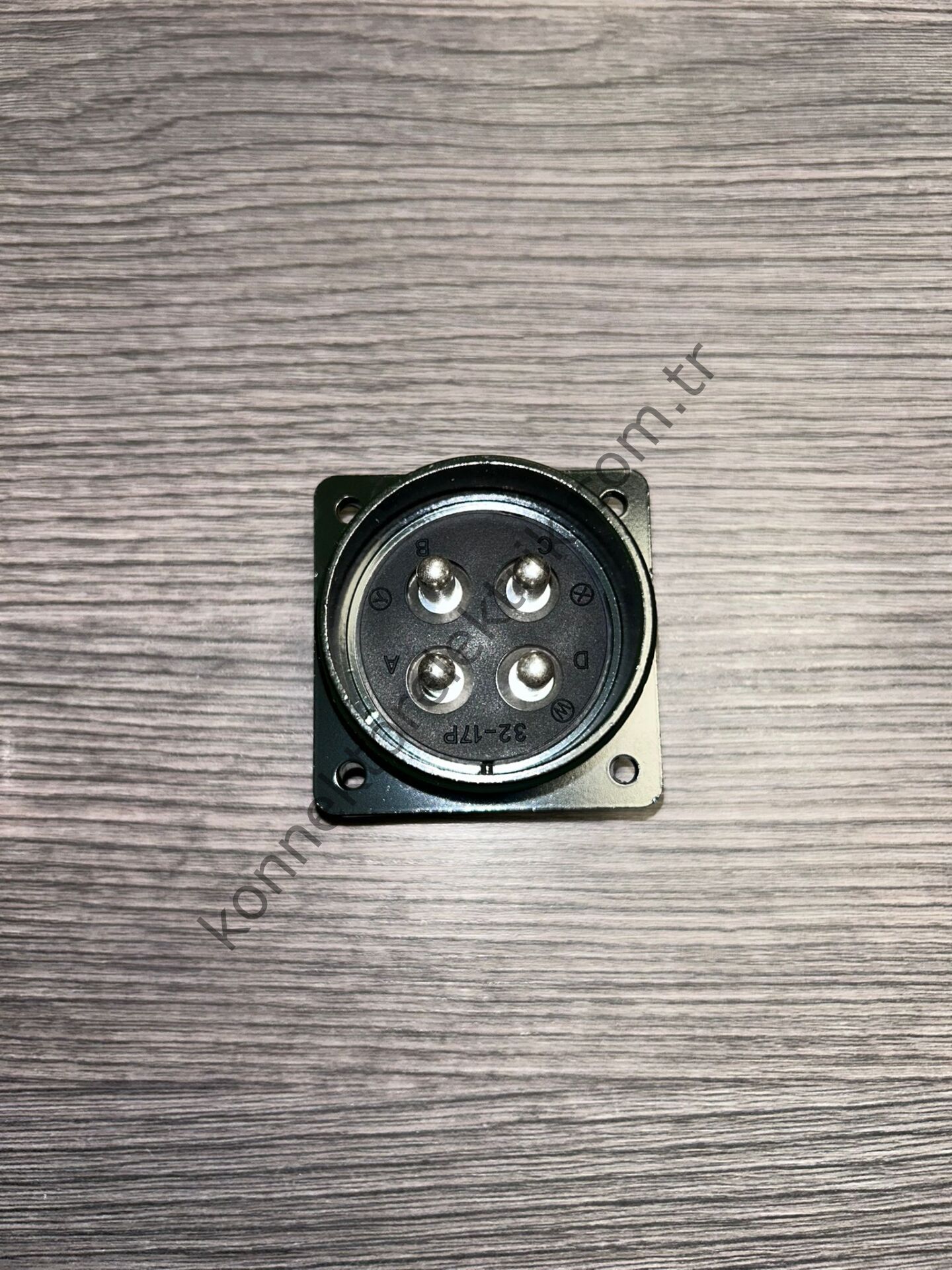 HZ CONNECTORS MS3102E 32-17P 4 Pin Panel Tipi Erkek Askeri Konnektör