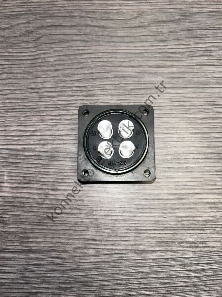 HZ CONNECTORS MS3102E 32-17P 4 Pin Panel Tipi Erkek Askeri Konnektör
