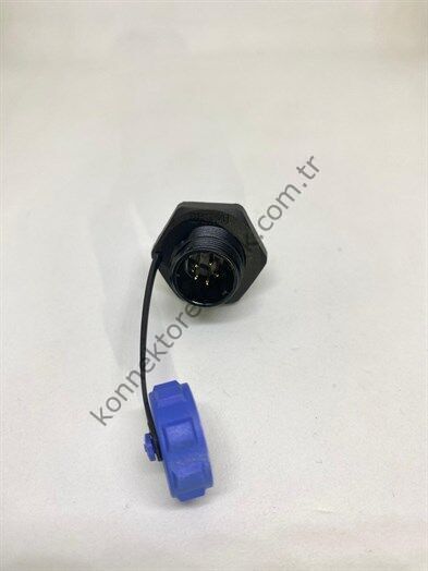 SP1315/P5 IP68 Plastik Somunlu Panel Tipi Konnektör