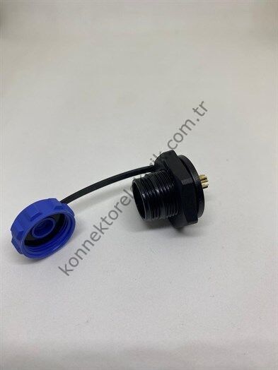 SP1315/S9 IP68 Plastik Somunlu Panel Tipi Konnektör