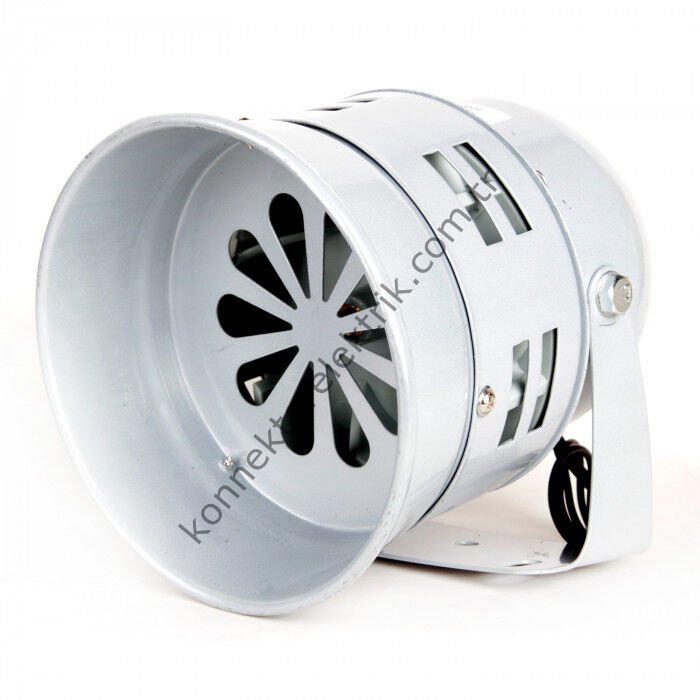 CNTD MS-290-24 Serisi Metal Gövde 24V DC Motorlu Siren (110dB)