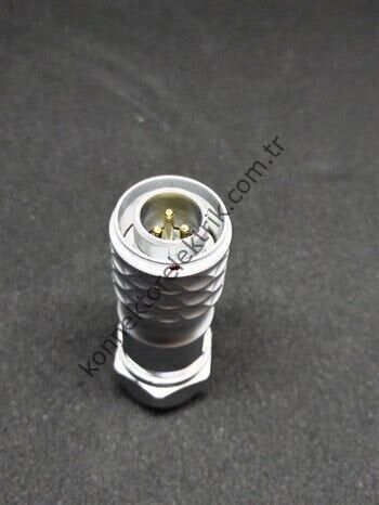 WEIPU SF1210/P3 3 Pin IP67 Metal Kasa Kablo Tipi Erkek Su Geçirmez Konnektör