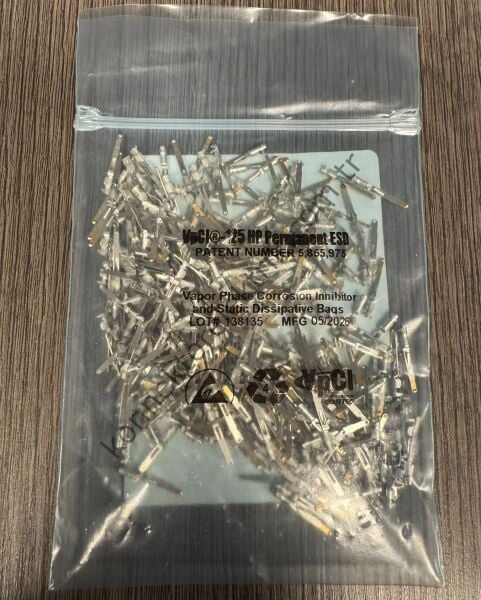 ITT CANNON DL 030-2409-001 20-22 AWG Altın Kaplama - Sıkmalı (Stamped & Formed) Cinsiyetsiz Pin (500'lü Paket)
