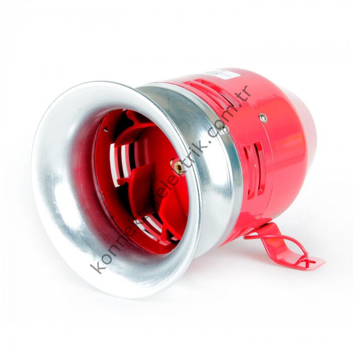 CNTD MS-390-24 Serisi Metal Gövde 24V DC Motorlu Siren (130dB)