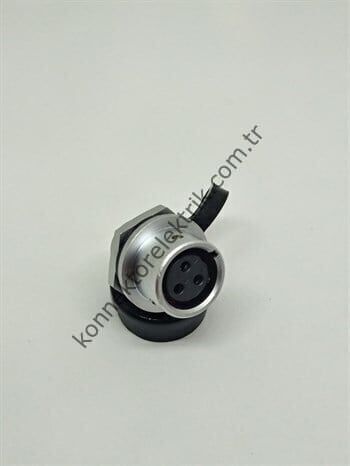 SF1212/S3 IP67 Metal Panel Tipi Konnektör