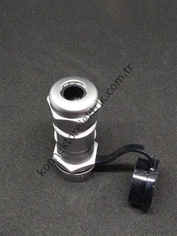 WEIPU SF1211/P4 4 Pin IP67 Metal Kasa Karşıt Kablo Tipi Erkek Su Geçirmez Konnektör