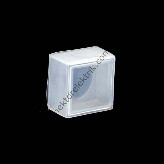BUTTO XB2-PE16F K ve F Serisi 16mm  Silikon Kare Buton  Koruma Kılıfı