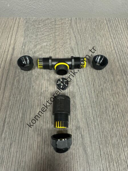 GREENWAYCS M685-TS IP68 5 Pin 10-14mm T Ek Mufu