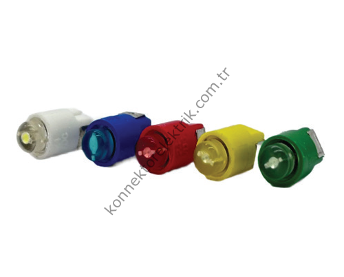 BUTTO K-LED K Serisi için Led Lamba 24VAC/DC- 220V AC Seçenekleri