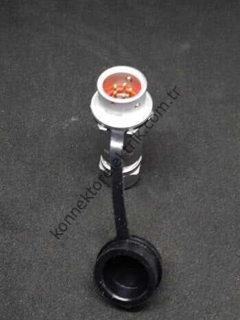 WEIPU SF1211/P5 5 Pin IP67 Metal Kasa Karşıt Kablo Tipi Erkek Su Geçirmez Konnektör